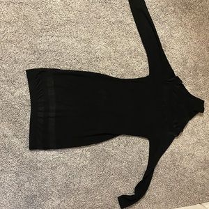 ASOS Black Mini Sweater Dress